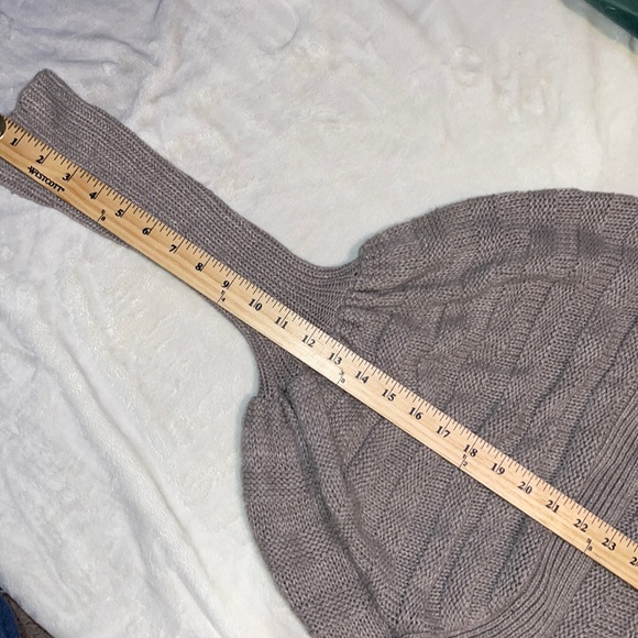 Metropark Light Gray Ribbed Open-Front Cardigan - Picture 7 of 7